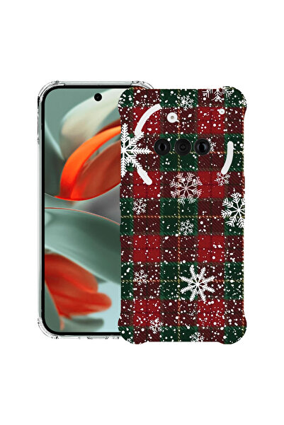 bestcase Carcasă spate antișoc pentru telefonul Nothing (3a), model de Crăciu...