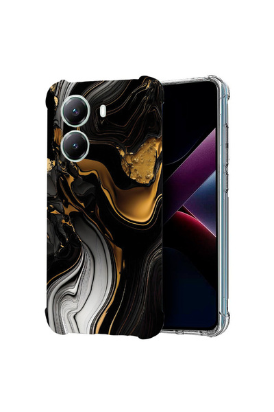 bestcase Αντικραδασμική θήκη πλάτης για Poco X7 Pro 5G, υγρά χρώματα, 1988230...