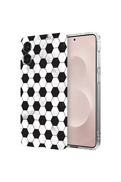 bestcase Carcasă spate antișoc pentru Samsung Galaxy S25 Edge, model fotbal, ...