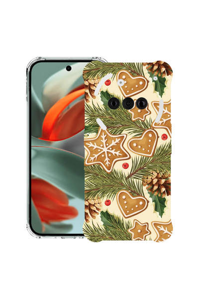 bestcase Carcasă spate antișoc pentru telefonul Nothing (3a), Xmas Pattner, 1...
