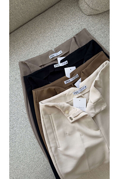 BİRCANÇİL ZR Lora Siyah Flatolu Pantolon