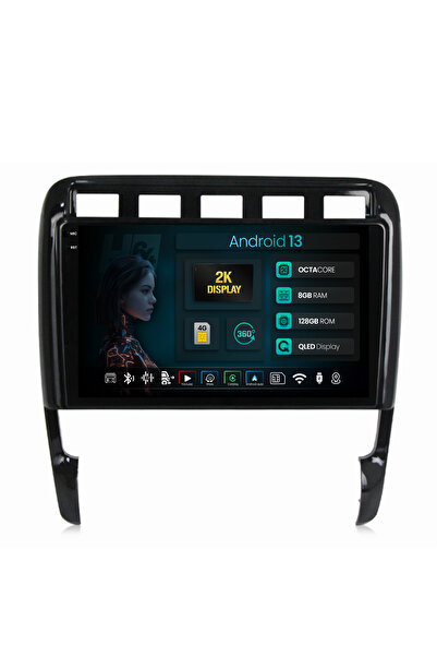 HUB64 Navigatie 2K Porsche Cayenne (2002-2010), 8GB RAM, Android 13, Octacore...