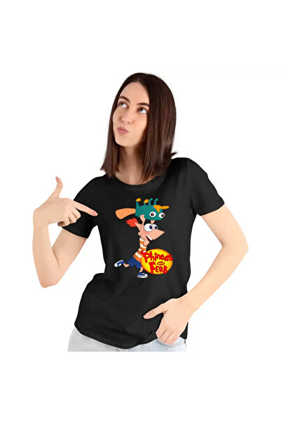 OEM Tricou Femei Phineas si Ferb Dublat Perry Alearga