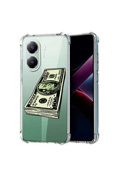 bestcase Αντικραδασμική θήκη πλάτης για Poco X7 Pro 5G, Mr.Franklin 100Dollar...
