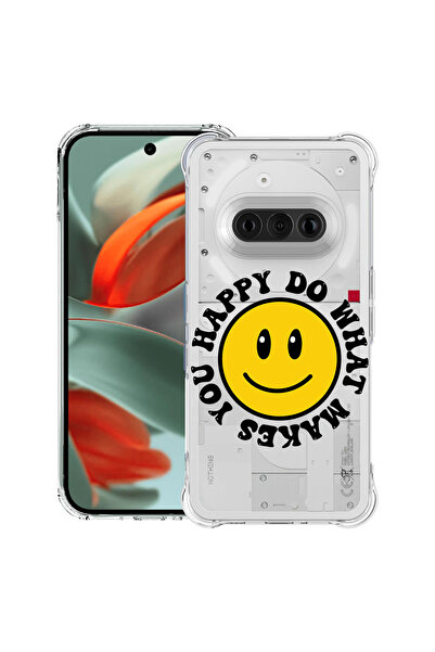 bestcase Carcasă spate antișoc pentru telefonul Nothing (3a), Happy Smiley, 1...