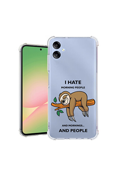 bestcase Carcasă spate antișoc pentru Samsung Galaxy A06 4G, I Hate Morning, ...