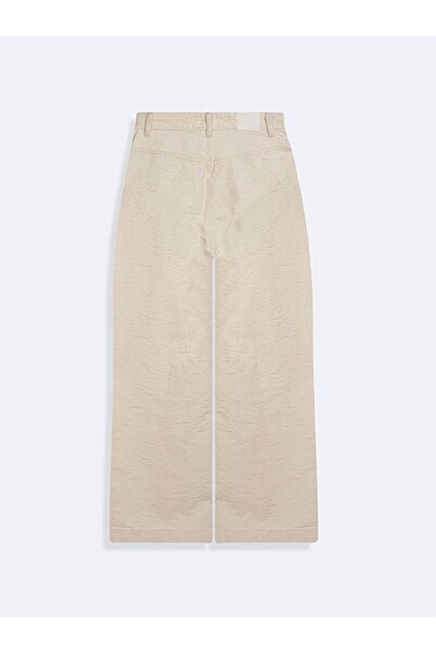 Ltb Lyorna Embossed Pattern Straight Leg High Waist Jeans