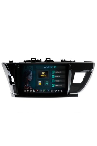 HUB64 Navigatie 2K Toyota Corolla (2012-2016), 8GB RAM, Android 13, Octacore,...