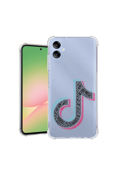 bestcase Carcasă spate antișoc pentru Samsung Galaxy A06 4G, Calligraphy TikT...