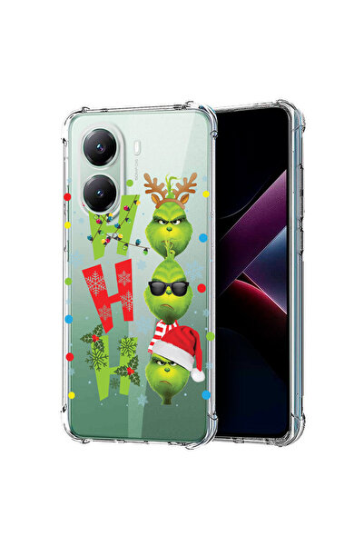 bestcase Αντικραδασμική θήκη πίσω μέρους για Poco X7 Pro 5G, Grinches - Ho Ho...