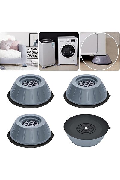 famous Washing Machine Feet Set of 4 Anti-Slip Anti-Vibration and Noise Reduction