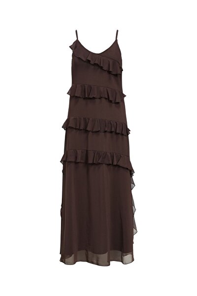 Object Maxikleid Gerüschtes