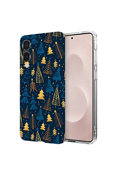 bestcase Αντικραδασμική θήκη πλάτης για Samsung Galaxy S25 Edge, χριστουγεννι...