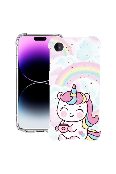 bestcase Carcasă spate antișoc pentru Apple iPhone 16e, Little Unicorn, 19882...