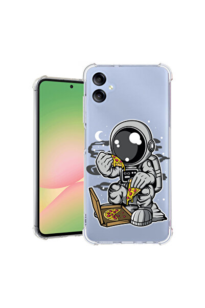 bestcase Carcasă spate antișoc pentru Samsung Galaxy A06 4G, Astronaut Pizza,...