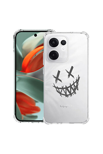 bestcase Carcasă spate antișoc pentru OPPO Reno13 F 5G, Zâmbește te rog, 1988...