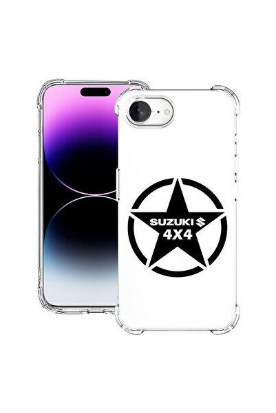 bestcase Αντικραδασμική θήκη πλάτης για Apple iPhone 16e, Suzuki 4x4, 1988231...