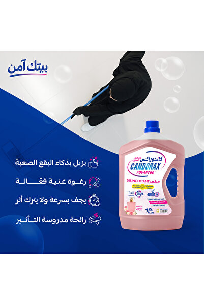 candorax Carton of 6 Candorax Advanced Floor Disinfectant Tablets, 3L, French Fragrances