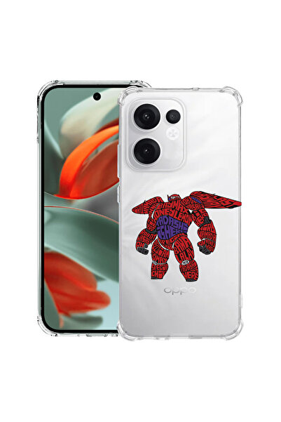 bestcase Carcasă spate antișoc pentru OPPO Reno13 F 5G, Calligraphy Baymax, 1...