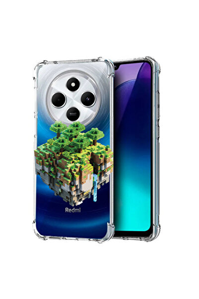 bestcase Carcasă spate antișoc pentru Poco C75 / Redmi 14C / A4, Minecraft, 1...