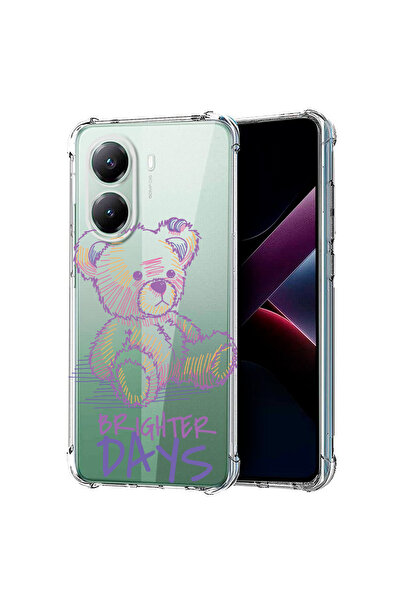 bestcase Carcasă spate antișoc pentru Poco X7 Pro 5G, Teddy Bear Brighter Days, 1988230 AS 1563