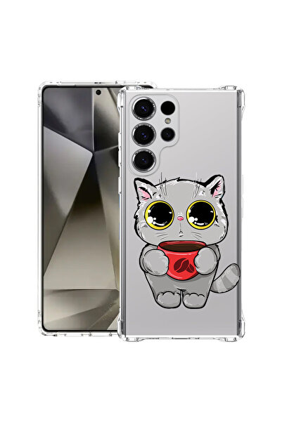 bestcase Αντικραδασμική θήκη πλάτης για Samsung Galaxy S25 Ultra, Sweet Cat, ...