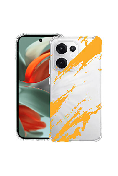 bestcase Carcasă spate antișoc pentru OPPO Reno13 F 5G, dungi aurii, 1988247 ...