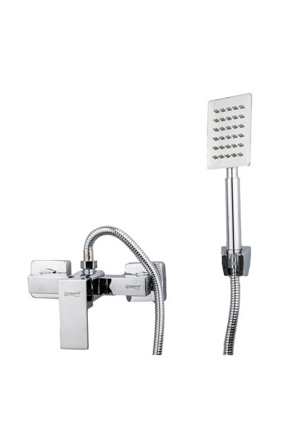 Trendy's Shiny chrome shower cabin faucet