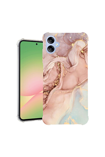 bestcase Carcasă spate antișoc pentru Samsung Galaxy A06 4G, roz marmoră, 198...