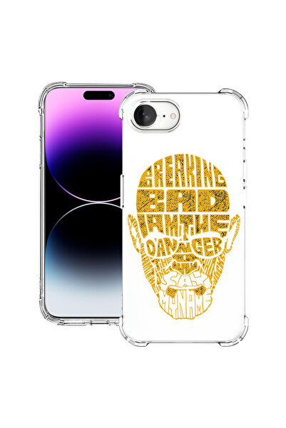 bestcase Carcasă spate antișoc pentru Apple iPhone 16e, Calligraphy Braking B...
