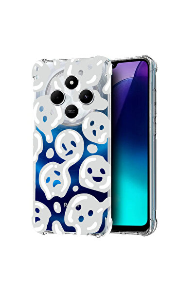 bestcase Carcasă spate antișoc pentru Poco C75 / Redmi 14C / A4, gri acid smi...