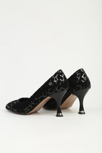 Pierre Cardin Siyah Topuklu Ayakkabı PC-55202