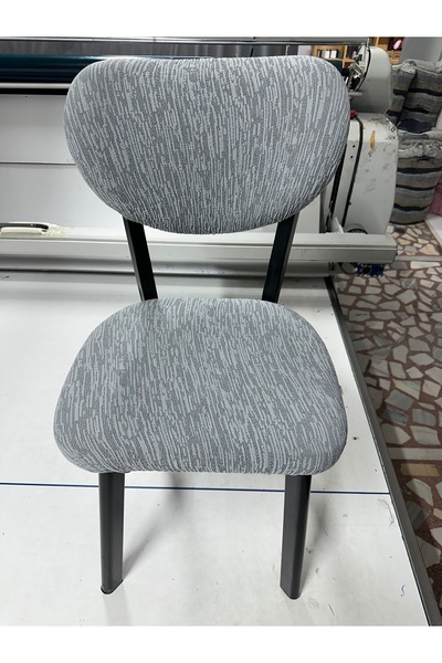 EJMEL A Kalite Elma sandalye kılıfı bohem sandalye kılıfı esnek kumaş lastikli model 1li paket