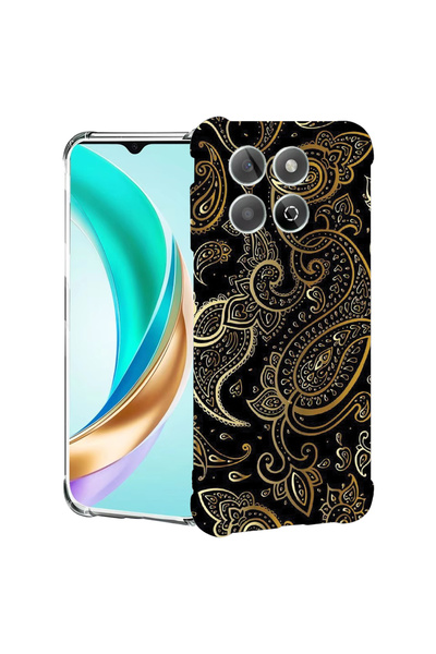 bestcase Carcasă spate antișoc pentru Honor X8C, model auriu, 1988221 AS 1154