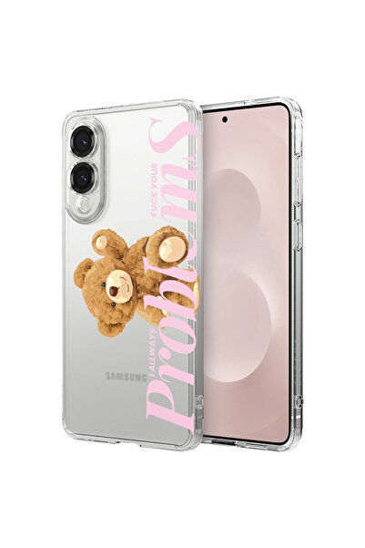 bestcase Αντικραδασμική θήκη πλάτης για Samsung Galaxy S25 Edge, Αρκουδάκι - ...