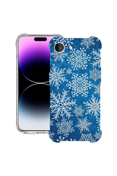 bestcase Carcasă spate antișoc pentru Apple iPhone 16e, model de iarnă, 19882...