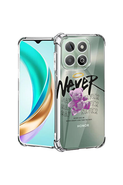 bestcase Carcasă spate antișoc pentru Honor X8C, Ursuleț de pluș - niciodată ...