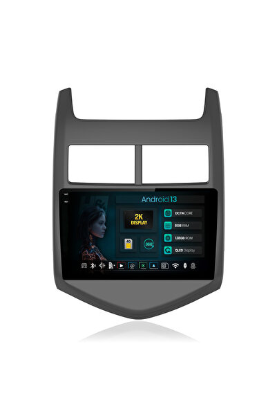 HUB64 Navigatie 2K Chevrolet Aveo 2 (2010-2015), 8GB RAM, Android 13, Octacor...