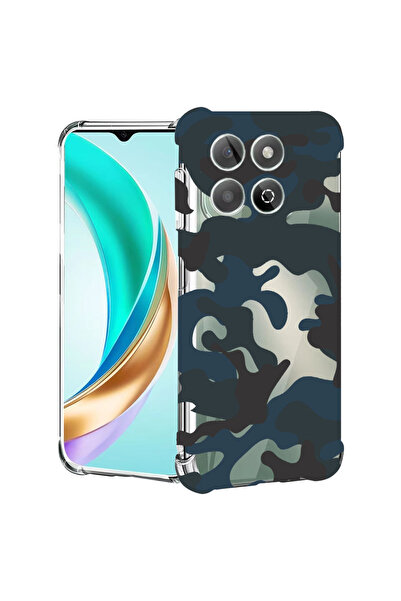 bestcase Carcasă spate antișoc pentru Honor X8C, camuflaj, 1988221 AS 789