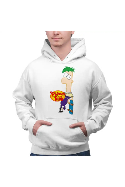 OEM Hanorac Barbati Phineas si Ferb Skateboard