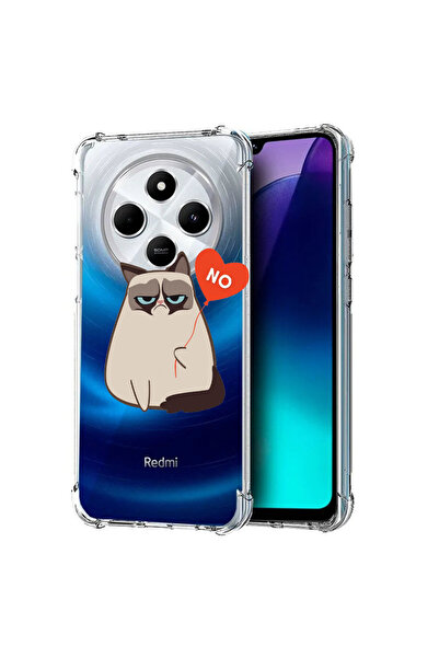 bestcase Carcasă spate antișoc pentru Poco C75 / Redmi 14C / A4, Meme - Grumpy Says No, 1992027 AS 657