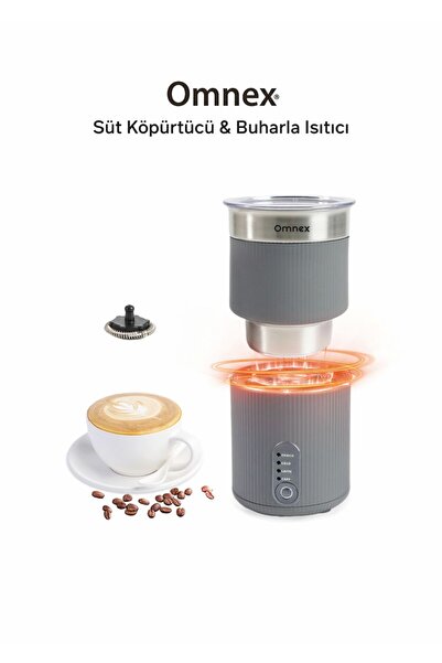 Omnex Swifo Max Süt Köpürtücü 350ml , Sıcak & Soğuk Köpük, Çikolata ve Süt Isıtıcı
