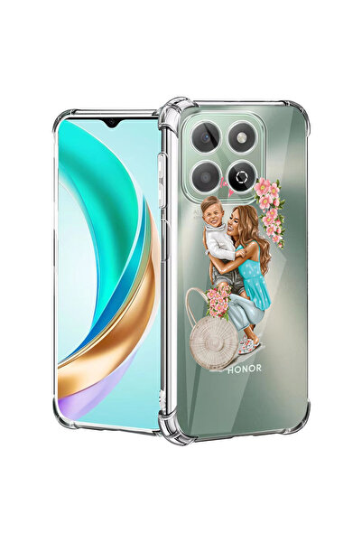bestcase Αντικραδασμική πίσω θήκη για Honor X8C, Η ζωή της μαμάς με ένα αγόρι...