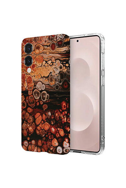 bestcase Αντικραδασμική θήκη πλάτης για Samsung Galaxy S25 Edge, ξύλινο μοτίβ...