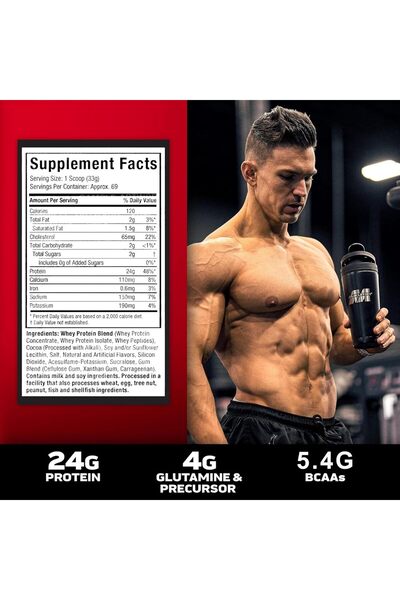 MUSCLETECH Nitro-Tech 100% Whey Gold - French Vanilla Cream, 5 lbs