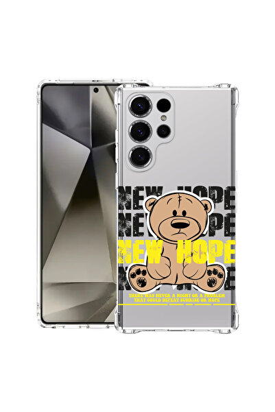 bestcase Carcasă spate antișoc pentru Samsung Galaxy S25 Ultra, Teddy Bear Ne...