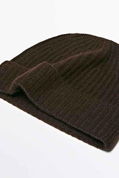 Massimo Dutti Fitilli %100 kaşmir bere