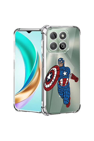 bestcase Carcasă spate antișoc pentru Honor X8C, dungi caligrafice Hero, 1988...