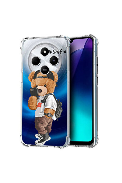 bestcase Carcasă spate antișoc pentru Poco C75 / Redmi 14C / A4, ursuleț de p...