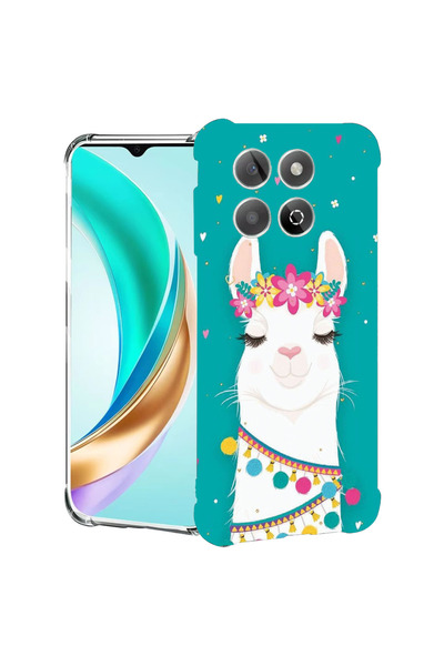 bestcase Carcasă spate antișoc pentru Honor X8C, Lovely Lama, 1988221 AS 248